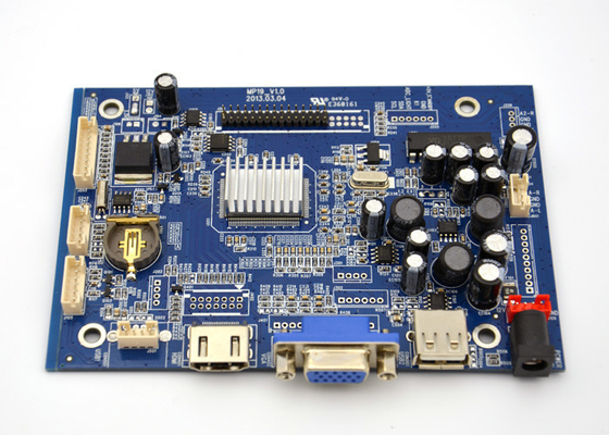 LCD driver board with HDMI , VGA  , USB input  for multimedia device , Advisement player
