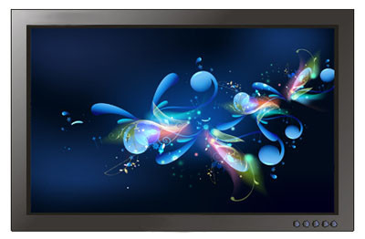 46" LCD HD Monitor with wall mounted bracket For Indoor / outdoor POS System