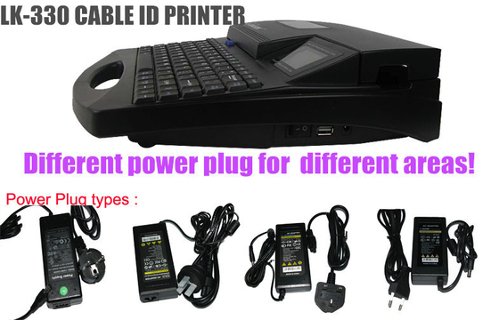 LCD display Cable ID Printer LK-330 ink moving Black for transportation