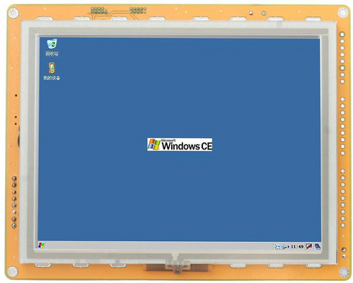 Ultra - high integration rugged industrial PC / high resolution screen with rs232