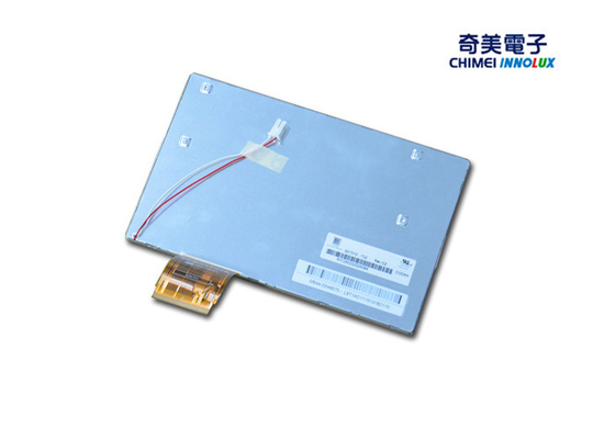 G070Y2-T02 7 inch Chimei LCD Panel 800 x 480 , high Resolution lcd wall monitor screen