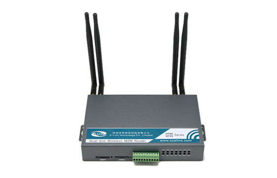 GPS 3G HSPA+ VPN 듀얼 심 라우터 산업적 와이파이 라우터 모뎀