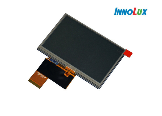 Innolux는 자동차를 위해 본래 터치스크린을 가진 4.3 인치 tft lcd 단위 통합했습니다